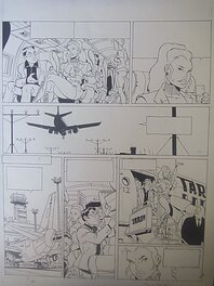 Félix Meynet - Meynet - Tatiana K. Tome 2 - Planche originale