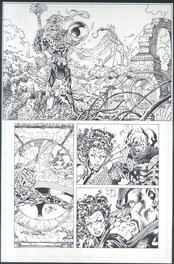 Jim Lee - Fantastic Four #2 - Planche originale