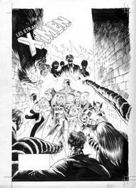 Ciro Tota - Couverture les étranges X-men (le retour des brood) de Ciro Tota - Comic Strip
