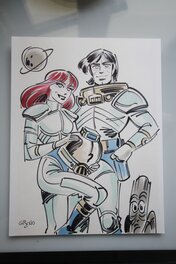 Nathan Greno - Valerian et Laureline - Original Illustration