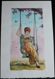 Paul Salomone - L'homme qui n'aimait pas les armes à feu - Illustration Margot - Original Illustration