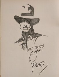 Dédicace Jim Steranko "Best Regards" The Chandler