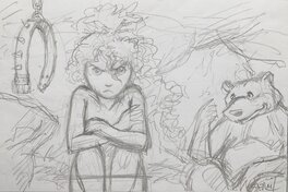 Croquis préparatoire Croquis préparatoire