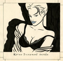 Walter Minus - Karine : Divinement Secrète - Comic Strip