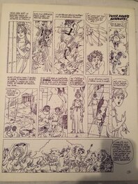 Georges Grammat - Page 14 mythologie par les bulles - Planche originale