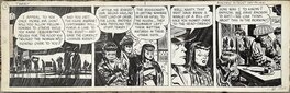 Milton Caniff - TERRY ET LES PIRATES - Un strip de 1946 - Comic Strip