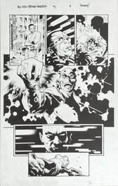 Stuart Immonen - ALL NEW CAPTAIN AMERICA #3 - pl.9 - Planche originale