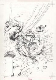 Ciro Tota - Couverture Hulk de Ciro Tota - Original Cover