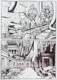 Joe Daly - Dungeon Quest 2 - Planche originale