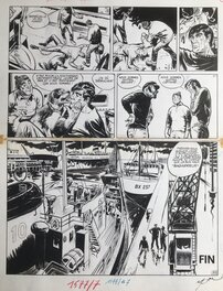 Alain Brisant / S.O.S. Bagarreur - Planche originale