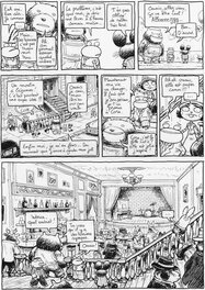 Phicil - Georges Frog - Planche originale