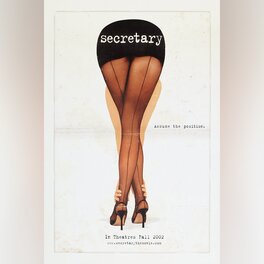 Affiche du film "Secretary" ("La secrétaire") de Steven Shain, 2002berg Affiche du film "Secretary" ("La secrétaire") de Steven Shain, 2002berg