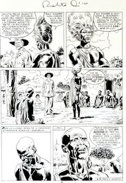 Roberto Diso - Mister No - I razziatiori della savana, planche 87 (Bonelli) - Comic Strip