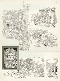 Eddy Ryssack - Colin Colas "L'appel des Tam-Tams" Planche 1 - Planche originale