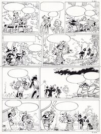 Eddy Ryssack - Colin Colas "L'appel des Tam-Tams" Planche 39 - Comic Strip