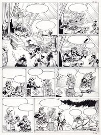 Eddy Ryssack - Colin Colas "L'appel des Tam-Tams" Planche 41 - Comic Strip