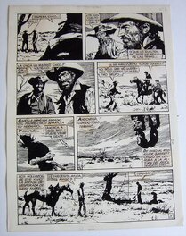 Arturo Del Castillo - Garrett - Ballade pour un juste - page 3 - Edition " Record Tipo " - Planche originale