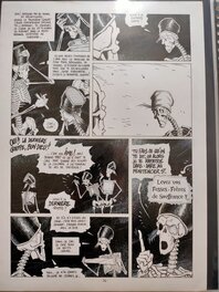 Eric Liberge - Monsieur Mardi Gras Descendres - Planche originale