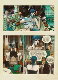 Enki Bilal - La Femme Piège (diptyque) - Planche originale