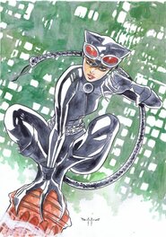 Pasquale Qualano - Catwoman par Qualano - Original Illustration