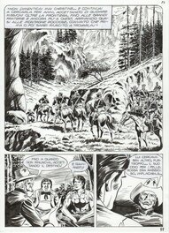 Stefano & Domeni Di Vitto - Zagor, Il segreto del colonnello Perry - parution dans Color Zagor n°4 - Planche originale