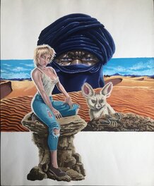 Diego Cordoba - La proie du scorpion - couverture originale - Couverture originale