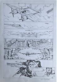 Leo Pilipovic - Le grand jeu - tome 2 Les dieux noirs pl 44 - Planche originale