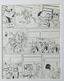 Philippe Sternis - La guerre de Sécession - Planche originale