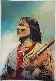 Jef - Geronimo - Illustration originale