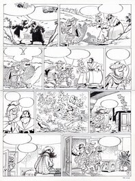 Eddy Ryssack - Colin Colas "Le monstre de Drumnadochit" Planche 21 - Planche originale