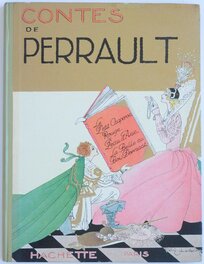 Album Hachette des CONTES DE PERRAULT au Format 24 X 31,5 Cm , Éo 1927 .