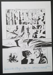 Planche originale - Greenwich Village - planche tome 2