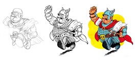 Hegemon from pencil to colour Hegemon from pencil to colour