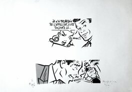 Lui, noir et blanc Lui, noir et blanc