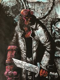 Paco Zarco - Hellboy - Original art