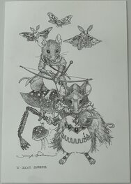 Jeremy Bastian - Jeremy Bastian - Mouse Guard - Original art