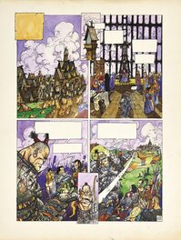 Olivier Ledroit - Chroniques de la lune noire, Tome 1 - Planche originale