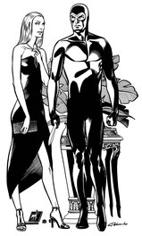 The final version with more contrast on the blacks. The final version with more contrast on the blacks.