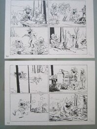 Jérôme Jouvray - Planche originale lincoln tome 7 - Planche originale