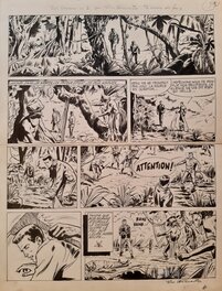 Dino Attanasio - Bob Morane - L'oiseau de feu - Comic Strip