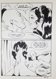 Mario Janni - Maghella #110 p77 - Comic Strip