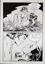 Dino Leonetti - Maghella #14 p94 - Planche originale