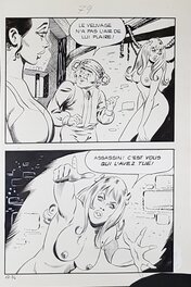 Dino Leonetti - Maghella #17 p74 - Planche originale