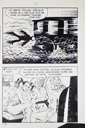 Dino Leonetti - Maghella #17 p85 - Planche originale