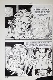 Dino Leonetti - Maghella #17 p86 - Planche originale