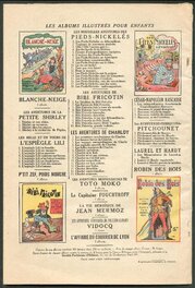 4Ème Plat de L'Album de 1939 avec La Présentation des Titres Disponibles !!!!..., Que du Bonheur . 4Ème Plat de L'Album de 1939 avec La Présentation des Titres Disponibles !!!!..., Que du Bonheur .