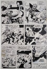 Jack Kirby - La Chose vous salue bien. - Comic Strip