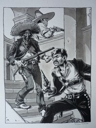 Pierre Place - Les contremaîtres - Original Illustration
