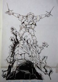 Laurent Cagniat - Les Vauriens - projet de couverture du tome 1 - Original Cover