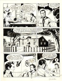 Comic Strip - Tex n°350 - La Croce  Fiammeggiante, planche 45 (Bonelli)